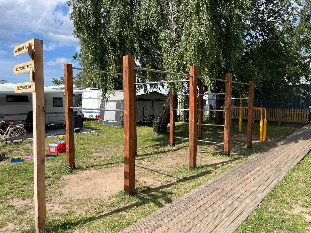 Villa Przyczepa 2022 Molo Surf Jastarnia Esterno foto