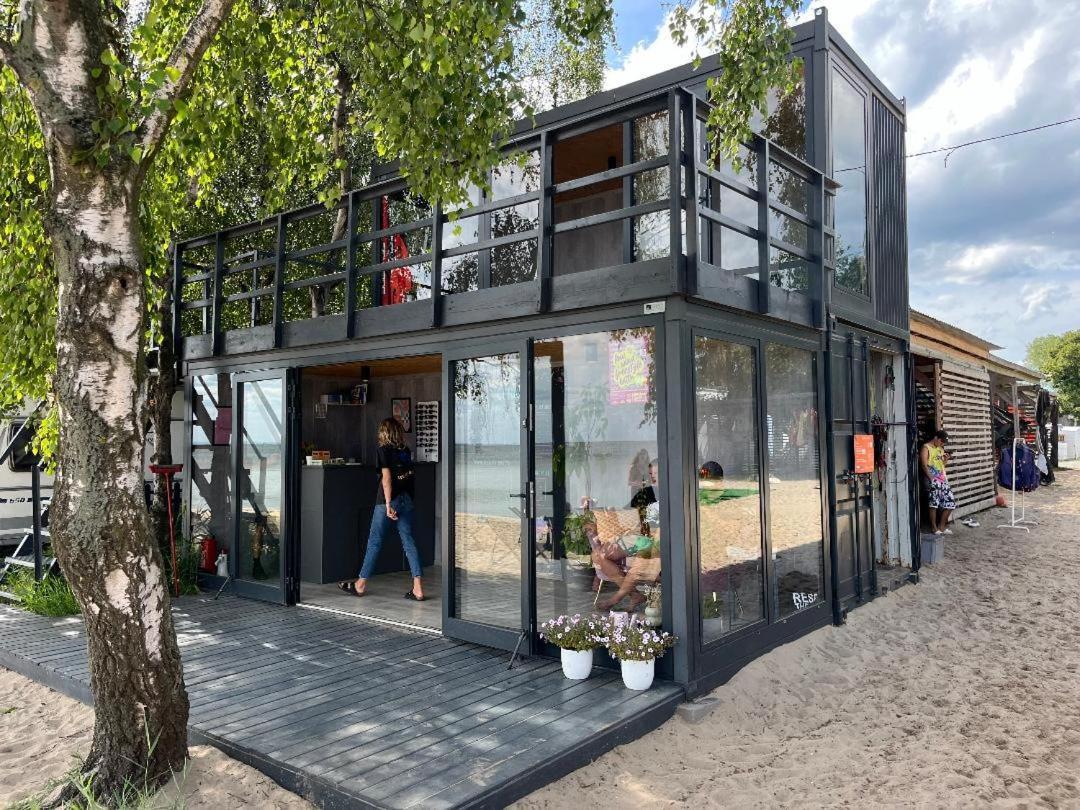 Villa Przyczepa 2022 Molo Surf Jastarnia Esterno foto